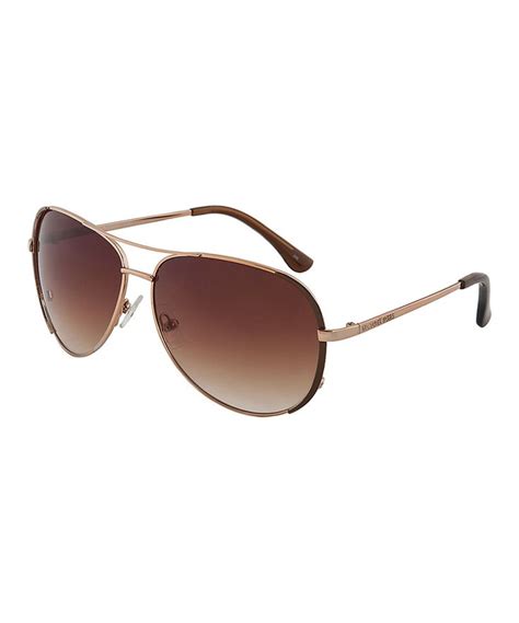 michael kors rose gold aviators